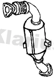 Exhaust Catalytic Converter Fits Nissan Navara Np300 Pathfinder