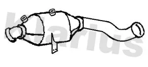 Exhaust Catalytic Converter Fits Mercedes-benz C-class E-class Glc Glk-class Slc Slk