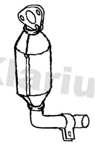 Exhaust Catalytic Converter Fits Fiat Ford Opel Suzuki Vauxhall 500 Agila Corsa Grande Punto Ka Punto Evo Splash Swift