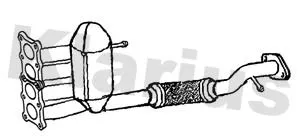 Exhaust Catalytic Converter Fits Mazda 2