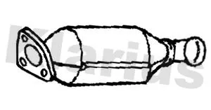 Exhaust Catalytic Converter Fits Fiat Ducato