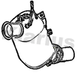 Exhaust Catalytic Converter Fits Bmw 1 3 Series X3