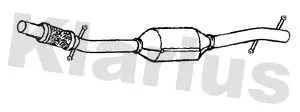 Exhaust Catalytic Converter Fits Citroën De La Chapelle Opel Peugeot Toyota Vauxhall 55 Expert Jumpy Proace Proace Verso Spacetourer Traveller Vivaro Vivaro Life