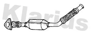 Exhaust Catalytic Converter Fits Mercedes-benz Marco Polo V-class Vito
