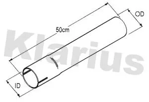 Exhaust Pipe, universal