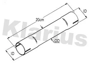 Exhaust Pipe, universal