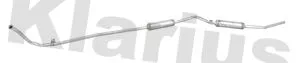 KLARIUS KLARIUS AN377E Exhaust Pipe 