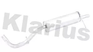 KLARIUS KLARIUS AN541M Rear Muffler Exhaust Silencer Back Box Fits Rover 100 / Metro 