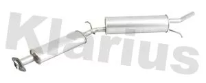 KLARIUS KLARIUS AN583C Rear Muffler Exhaust Silencer Back Box Fits Rover Mini 