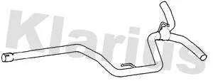 Klarius Centre Exhaust Pipe For Alfa Romeo 159