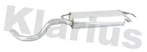 KLARIUS KLARIUS AU234Q Rear Muffler Exhaust Silencer Back Box Fits Audi Vw A3 Golf New Beetle 