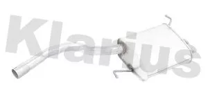 KLARIUS KLARIUS AU338M Rear Muffler Exhaust Silencer Back Box Fits Audi A4 
