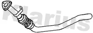 Klarius Centre Exhaust Pipe For Audi A4