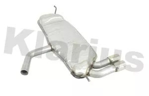 KLARIUS KLARIUS AU497E Rear Muffler Exhaust Silencer Back Box Fits Audi A3 