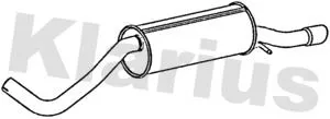 KLARIUS KLARIUS AU515D Rear Muffler Exhaust Silencer Back Box Fits Audi A1 