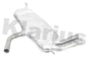 KLARIUS KLARIUS AU539T Rear Muffler Exhaust Silencer Back Box Fits Audi A3 