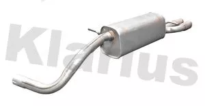 KLARIUS KLARIUS AU890C Rear Muffler Exhaust Silencer Back Box Fits Audi A1 