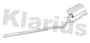 KLARIUS KLARIUS BM375V Rear Muffler Exhaust Silencer Back Box Fits Bmw X5 