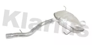 KLARIUS KLARIUS BM412P Rear Muffler Exhaust Silencer Back Box Fits Bmw 1 