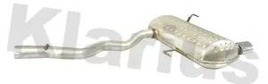 KLARIUS KLARIUS BM508A Rear Muffler Exhaust Silencer Back Box Fits Bmw 3 