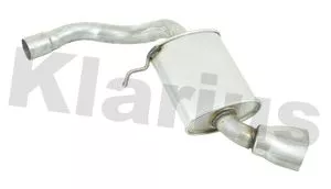 KLARIUS KLARIUS BM518J Rear Muffler Exhaust Silencer Back Box Fits Bmw 1 