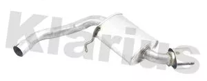 KLARIUS KLARIUS BM518J Rear Muffler Exhaust Silencer Back Box Fits Bmw 1 
