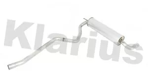 KLARIUS KLARIUS BM547Q Rear Muffler Exhaust Silencer Back Box Fits Bmw 1 