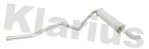 KLARIUS KLARIUS BM548P Rear Muffler Exhaust Silencer Back Box Fits Bmw 3 
