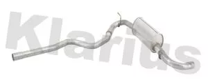 KLARIUS KLARIUS BM551K Rear Muffler Exhaust Silencer Back Box Fits Bmw 1 