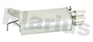 KLARIUS KLARIUS BM559A Rear Muffler Exhaust Silencer Back Box Fits Bmw 5 