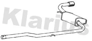 Rear Muffler Exhaust Silencer Back Box Fits Mini Mini Countryman