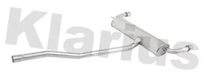 KLARIUS KLARIUS BM568K Rear Muffler Exhaust Silencer Back Box Fits Mini Mini Countryman Mini Paceman 