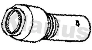 Klarius After Catalytic Converter Exhaust Pipe For Bmw 5 Series