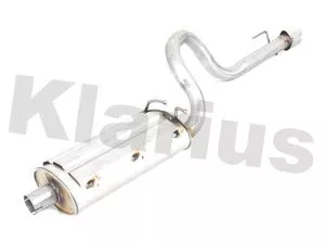 KLARIUS KLARIUS CH18M Rear Muffler Exhaust Silencer Back Box Fits Jeep Wrangler 