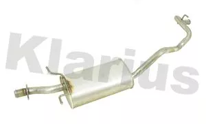 KLARIUS KLARIUS CL202K Rear Muffler Exhaust Silencer Back Box Fits Mitsubishi L 300 