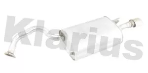 KLARIUS KLARIUS CL249Q Rear Muffler Exhaust Silencer Back Box Fits Mitsubishi Galant 