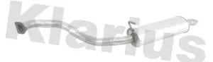 KLARIUS KLARIUS CL281V Rear Muffler Exhaust Silencer Back Box Fits Mitsubishi Pajero 