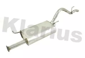 KLARIUS KLARIUS CL391H Rear Muffler Exhaust Silencer Back Box Fits Mitsubishi L200 / Triton 