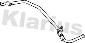 KLARIUS KLARIUS CN268X Klarius Front Exhaust Pipe 