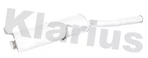 KLARIUS KLARIUS CN405W Rear Muffler Exhaust Silencer Back Box Fits Citroën Xsara 