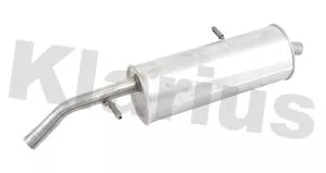 KLARIUS KLARIUS CN499H Rear Muffler Exhaust Silencer Back Box Fits Citroën Peugeot 1007 C2 C3 