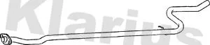 Klarius Centre Exhaust Pipe For Citroën C2