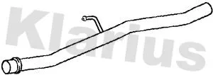 Klarius Centre Exhaust Pipe For Citroën Fiat Peugeot 807 C8 Ulysse