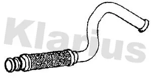 Klarius Front Exhaust Pipe For Citroën Xsara Picasso