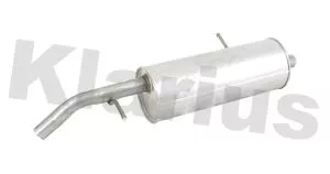 KLARIUS KLARIUS CN564L Rear Muffler Exhaust Silencer Back Box Fits Citroën Peugeot 1007 C2 C3 