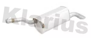 KLARIUS KLARIUS CN592W Rear Muffler Exhaust Silencer Back Box Fits Citroën Peugeot Berlingo Berlingo / Berlingo First Berlingo Multispace Partner Partner Tepee 