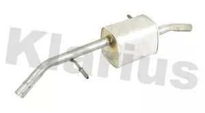 KLARIUS KLARIUS CN662T Rear Muffler Exhaust Silencer Back Box Fits Citroën C3 