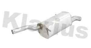 KLARIUS KLARIUS CN665M Rear Muffler Exhaust Silencer Back Box Fits Citroën Peugeot Berlingo Berlingo Multispace Partner Partner Tepee 