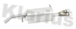 KLARIUS KLARIUS CN673C Rear Muffler Exhaust Silencer Back Box Fits Citroën Ds3 