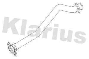 Klarius Front Exhaust Pipe For Citroën Fiat Peugeot Boxer Ducato Jumper